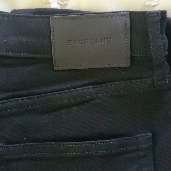 NWT Everlane The high rise skinny Jean in black ankle size 23 tall - Picture 10 of 10